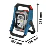 Rechargeable Bosch Professional GLI 18V-3000 06014A8100