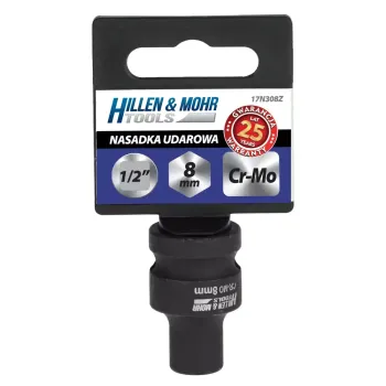 Ударна дълга вложка Hillen&Mohr 17M319Z 1/2" 19 x 78 мм Cr-Mo