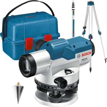 Оптичен нивелир Bosch GOL 32 G Set 0601068503