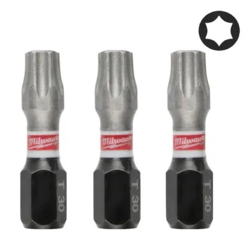 Накрайник за винтоверт - Milwaukee, Shockwave Impact Duty TORX 30x25 мм, 4932500366
