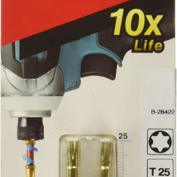 Бит за винтоверт Makita Gold Torsion B-28363 SQ1 25 мм, 2 бр.