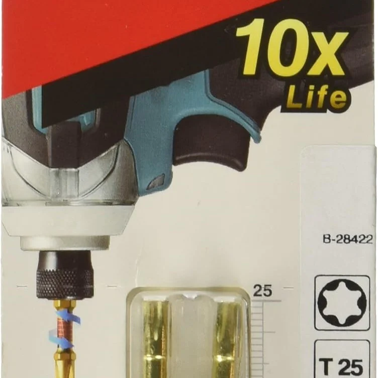 Бит за винтоверт Makita Gold Torsion B-28363 SQ1 25 мм, 2 бр.