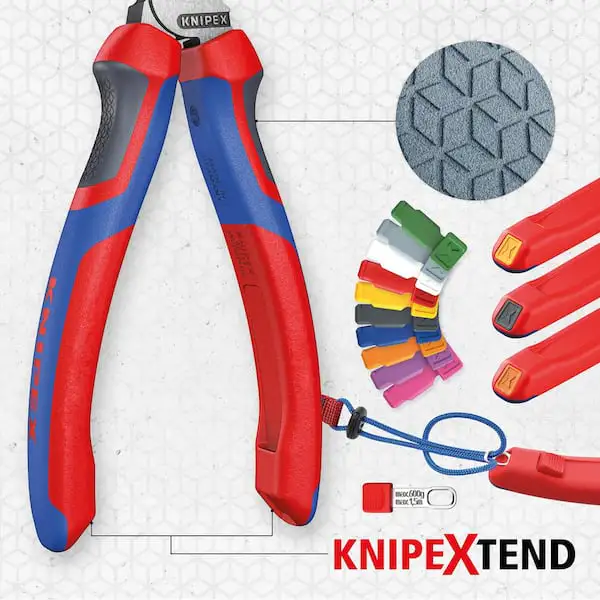 Клещи резачки със стрипер KNIPEX 14 22 160, 160 мм, за 1.5 / 2.5 mm2