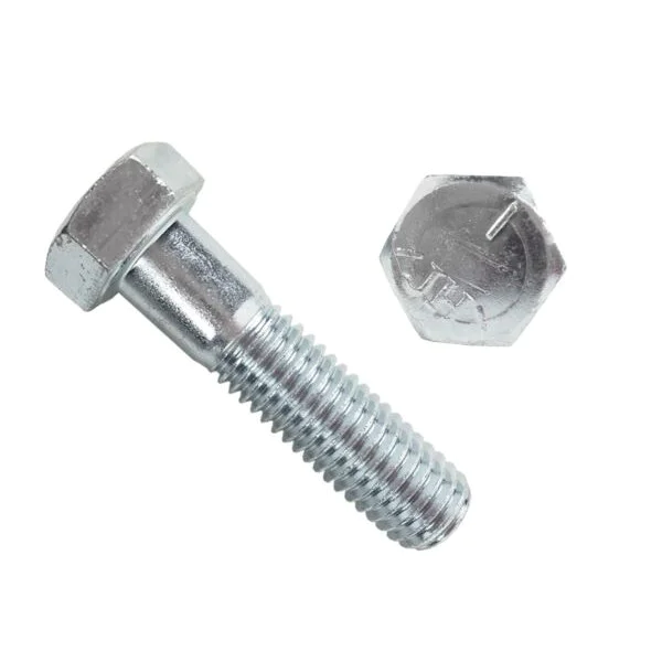 Hex Head Bolt Midwest Fastener 00338 4511523 1/2-13 x 2 inch, zinc plated, Grade 5, 50 pcs.