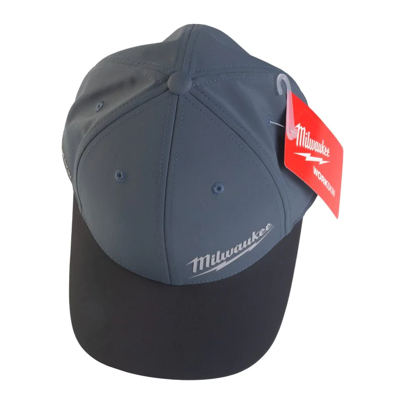 Бейзболна шапка Milwaukee BCP BLU LXL 4932493106, синя, L/XL, UPF 50+