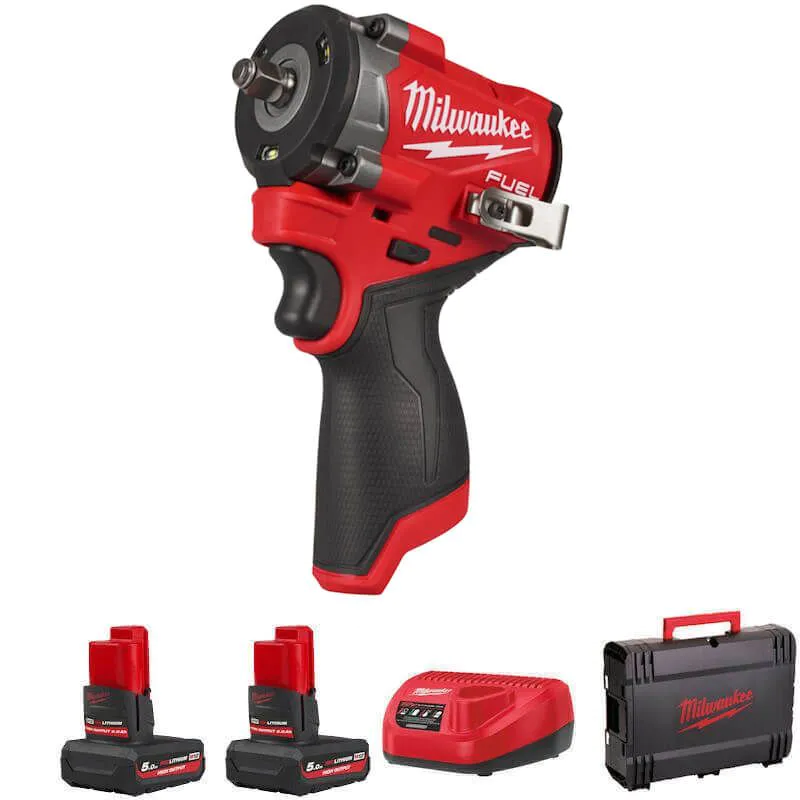 Акумулаторен ударен гайковерт Milwaukee M12 FCIWF38G3-0 4933493451 - 3/8, 542 Nm