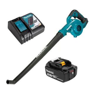 Акумулаторна въздуходувка Makita DUB186RT 18V LXT с градинска дюза