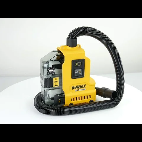 Акумулаторен прахоуловител DEWALT DWH161D1-QW 18V XR с HEPA филтър и 1 x 2Ah батерия