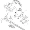 Акумулаторен храсторез Makita UH522D 520 мм