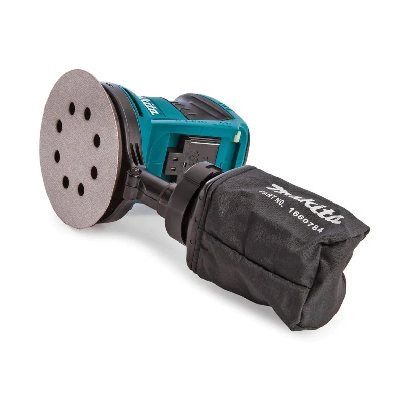 Cordless eccentric grinder Makita DBO180Z, 18V