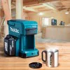 Makita DCM501Z Cordless Coffee Maker, 18 V, 0.24 L