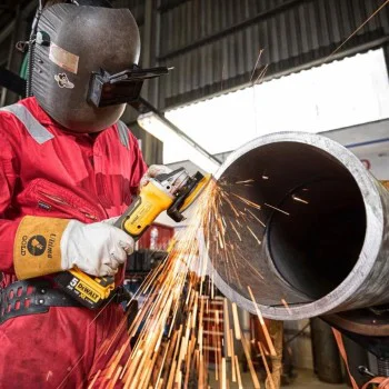 Ъглошлайф акумулаторен DeWALT DCG405P2, 18 V, 5Ah, ф 125 мм