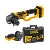 Cordless angle grinder STANLEY FMC761M2, 18 V, 4.0 Ah, ф 125 mm