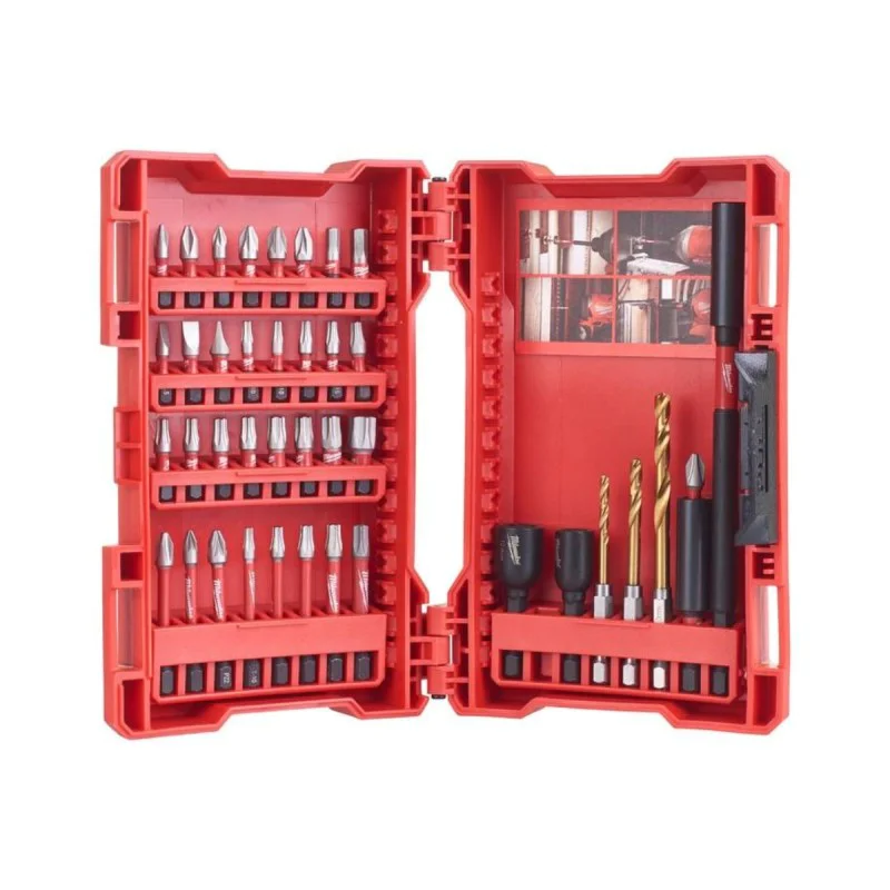 Milwaukee Shockwave Impact DutyTM Impact Bit Set / 40 Pieces / 4932430908