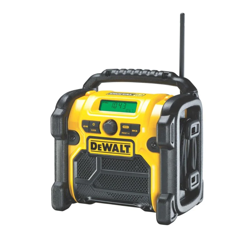 DeWALT DCR020 radio receiver, 18V / 230V