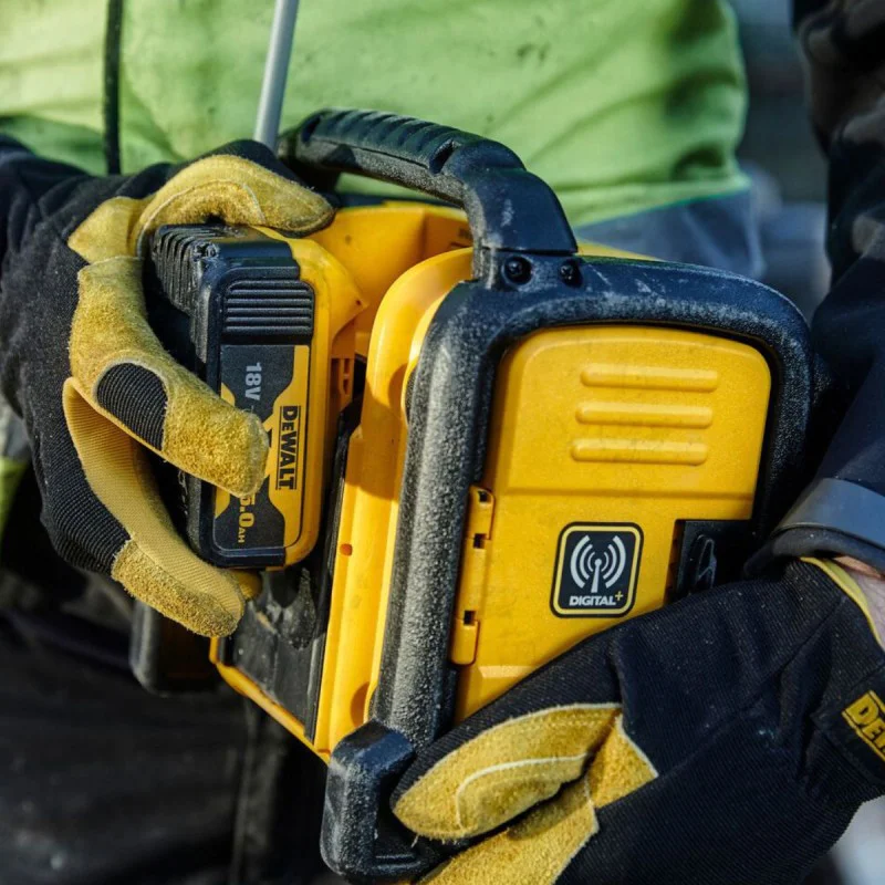 DeWALT DCR020 radio receiver, 18V / 230V