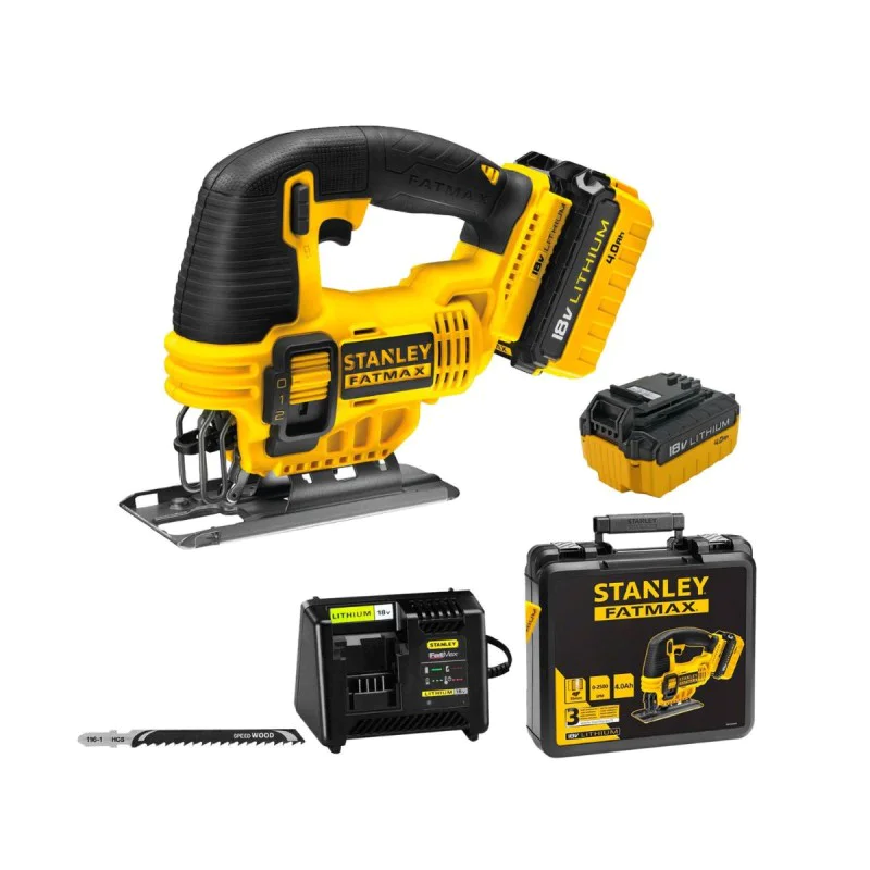 Cordless jig saw - Zege STANLEY FMC650M2, 18 V, 4.0 Ah, 19 mm
