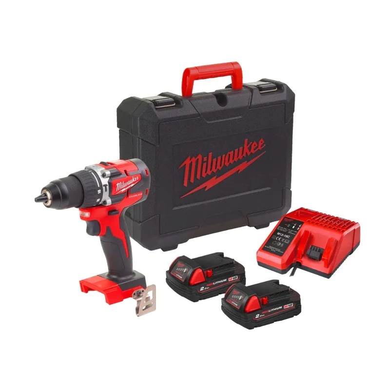 Impact Driver Milwaukee M18 CBLPD-202C, 18 V, 60 Nm