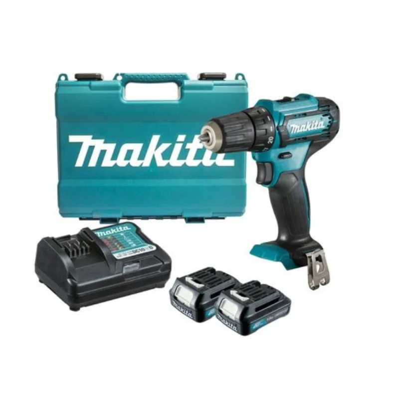 Cordless drill Makita DF331DWAE, 10.8V, 2.0 Ah