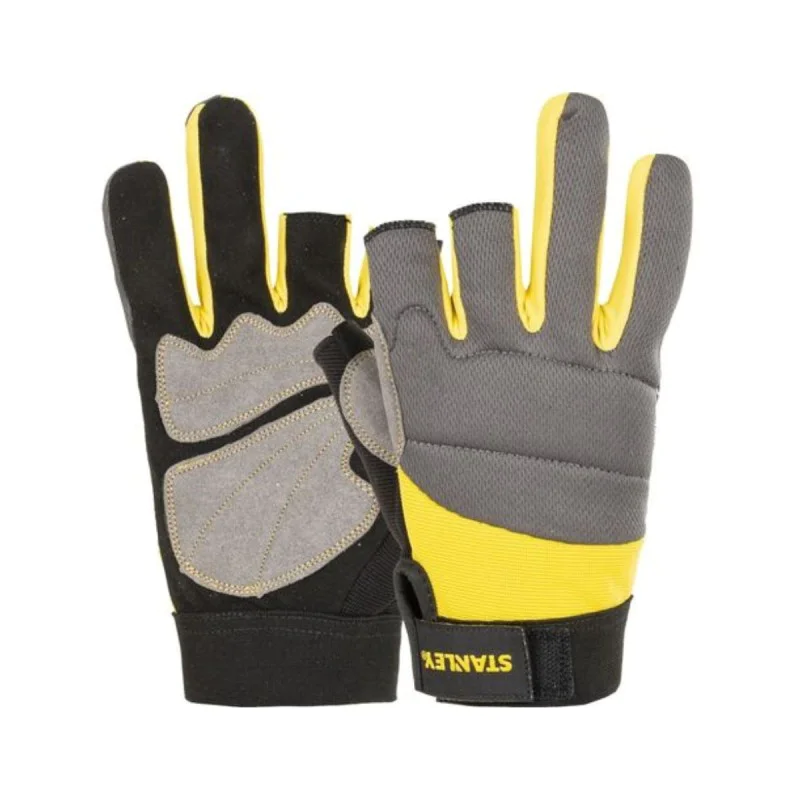 Gloves Stanley SY650L with Gel Palms without 3 fingers
