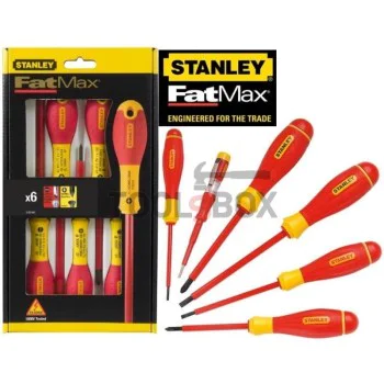 Комплект отвертки Stanley 0-65-441, изолирани 6 бр. FATMAX