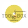 Diamond grinding disc for granite, marble, stone and rock materials with Velcro back, P100, Rubi 62971