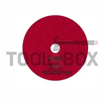 Diamond grinding wheel for granite, marble, stone and rock materials with Velcro back, P400, Rubi 62973