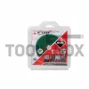 Diamond grinding wheel for granite, marble, stone and rock materials with Velcro back, P800, Rubi 62974