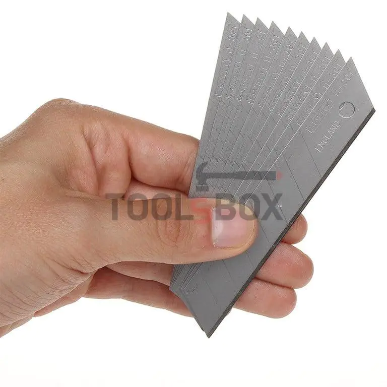 Blades Stanley 0-11-301 Replacement blades for 18 mm large model knife, 10 pcs.