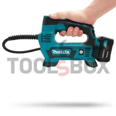 Makita MP100DZ cordless oil-free compressor, 8.3 bar, 12 V