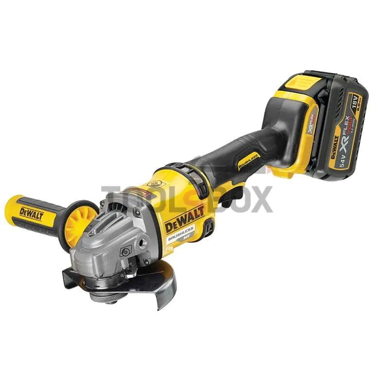 Cordless angle grinder DeWALT DCG414T2 , 54 V, 7000 rpm, ф 125 mm , FLEXVOLTTM