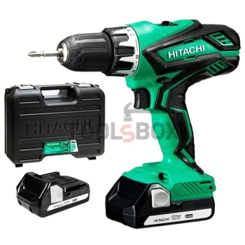 Винтоверт акумулаторен Hitachi DS18DJL-WC 18 V, 53 Nm