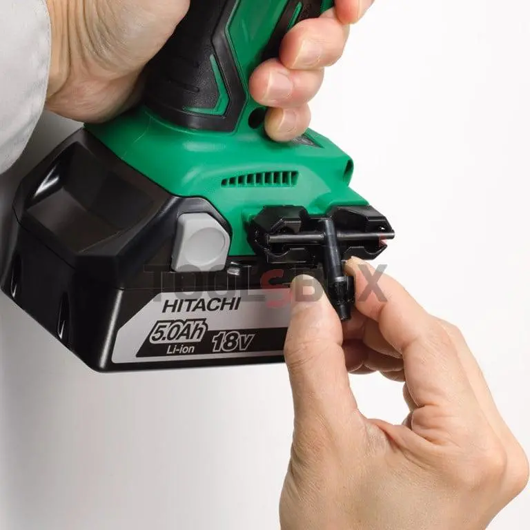 HITACHI DN18DSLTJ Cordless corner screwdriver Li-Ion 18.0 V
