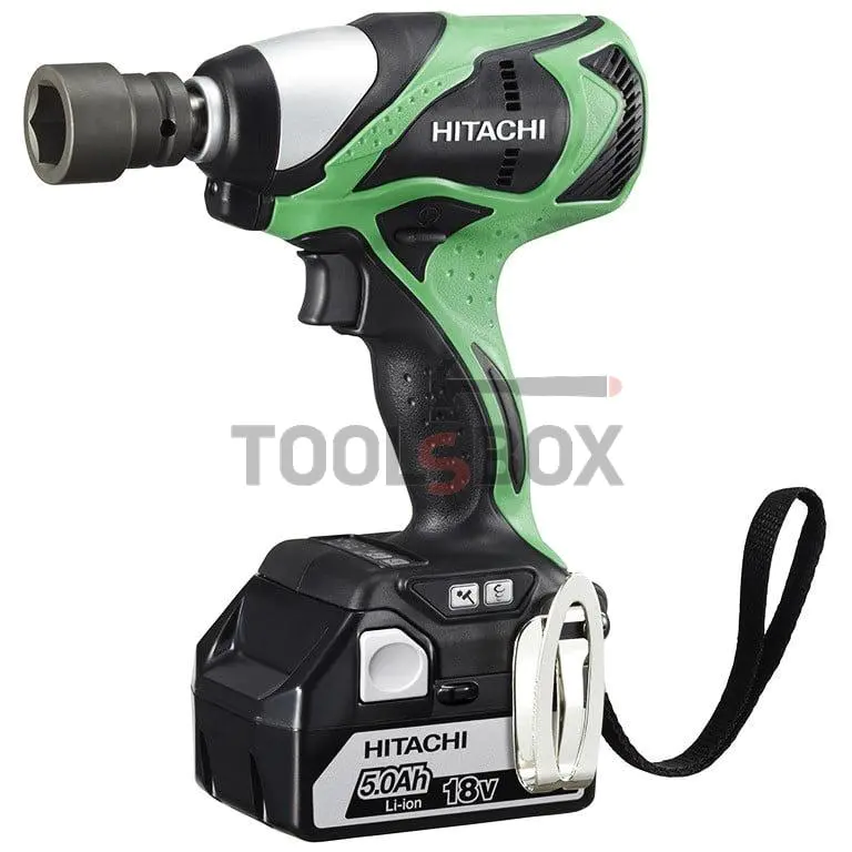 Cordless impact wrench HITACHI WR18DBDL , 18V , 5.0Ah - KUFAR