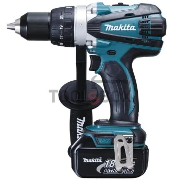 Винтоверт акумулаторен Makita DDF458RFJ Li-Ion 18.0 V, 3,0 Ah, 91Nm