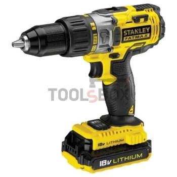 Винтоверт ударен акумулаторен STANLEY FMC625D2, 18V 51 Nm