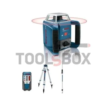 Нивелир лазерен ротационен Bosch GRL 400 H Professional, 400.0 м, 0.80 мм