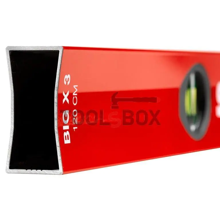 Aluminium spirit level Sola BIG X 3 180, 1800 mm, 0.50 mm/m, 01373601