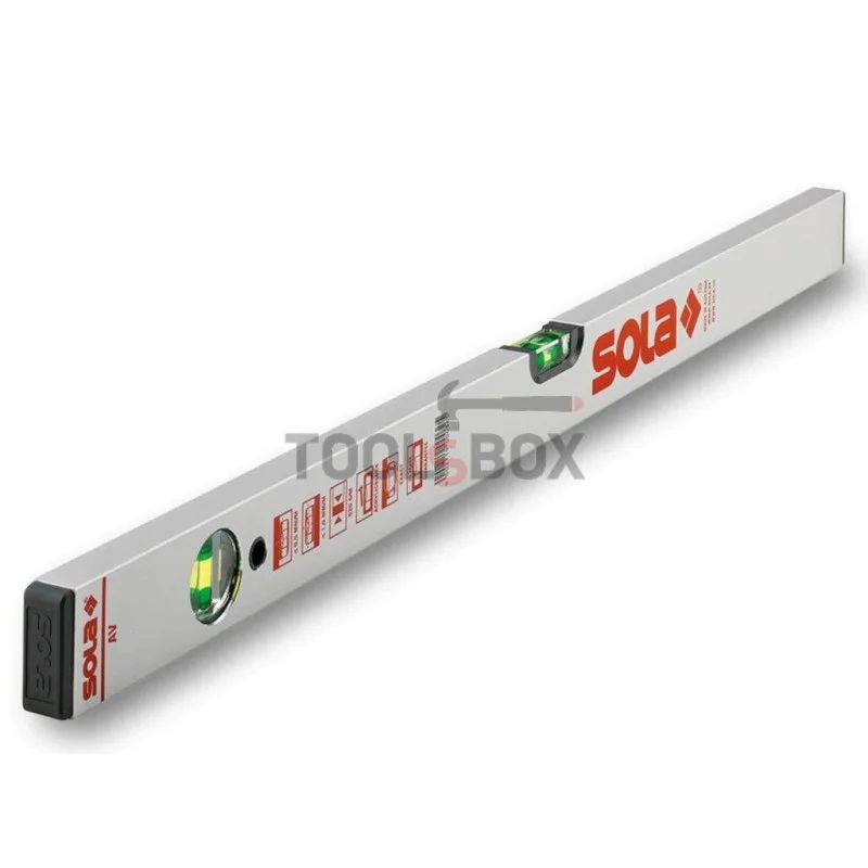 Aluminium spirit level Sola AV 150, 1500 mm, 0.50 mm/m, 01111501