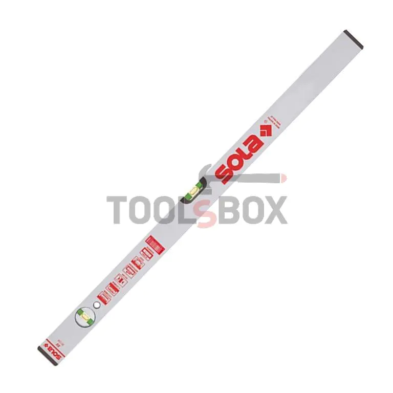 Aluminium spirit level Sola AV 200, 2000 mm, 0.50 mm/m, 01111701