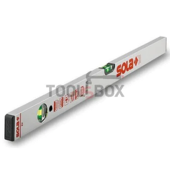 Aluminium spirit level Sola AV 180, 1800 mm, 0.50 mm/m, 01111601