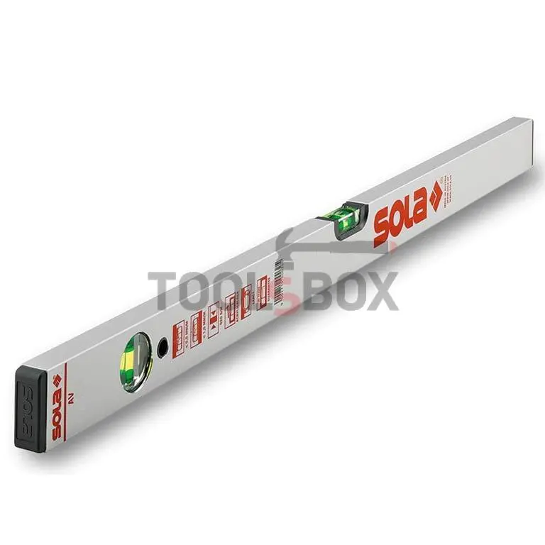 Aluminium spirit level Sola AV 180, 1800 mm, 0.50 mm/m, 01111601