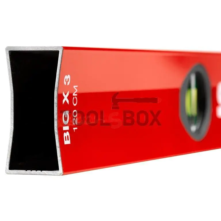 Aluminium spirit level Sola BIG X 3 120, 1200 mm, 0.50 mm/m, 01373401