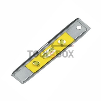 Aluminium spirit level with magnet STANLEY 0-42-465 230 mm, 1.50 mm/m