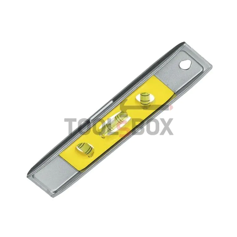 Aluminium spirit level with magnet STANLEY 0-42-465 230 mm, 1.50 mm/m