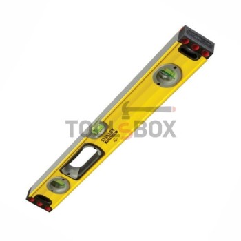Aluminium spirit level STANLEY 1-43-548 1200 mm, 0.50 mm/m