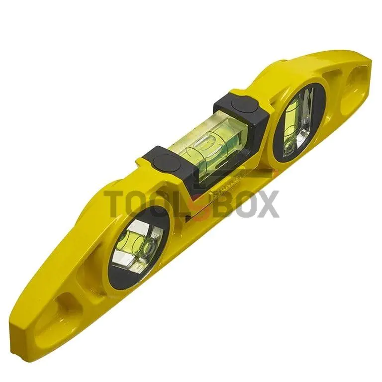 Aluminium spirit level STANLEY 0-43-603 220 mm, 0.50 mm/m
