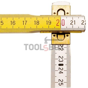 Folding wooden tape measure STANLEY 0-35-458 2 m