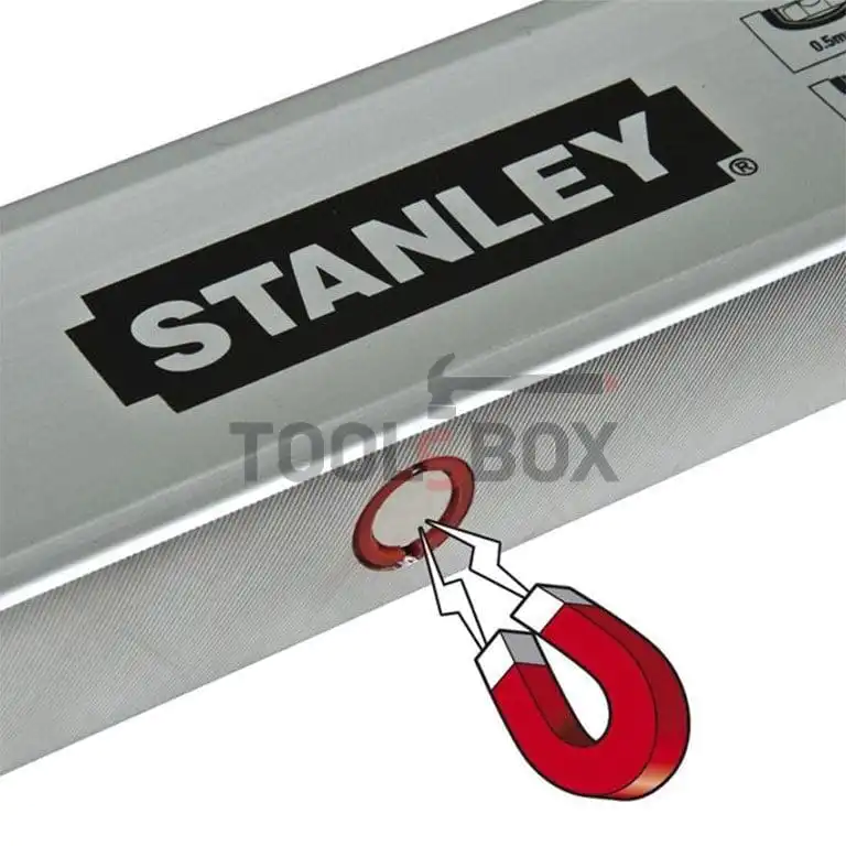Aluminium spirit level with magnet STANLEY STHT1-43116 1800 mm, 0.50 mm/m
