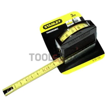 Ролетка ергономична с пластмасов корпус STANLEY 0-32-125 3.0 м